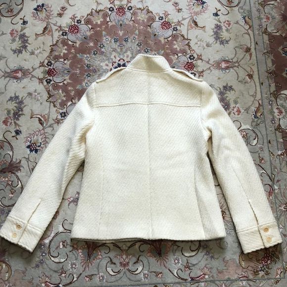 Theory Sisen Journey Jacket Twill Pea Coat NWT - Picture 6 of 14